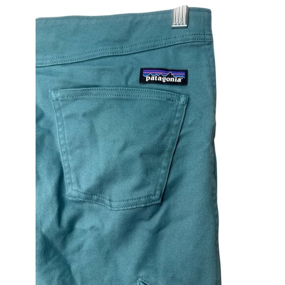 Patagonia Escala Rock Pants Women 4 Green Gorpcore Slim Mid Rise Stretch Outdoor - Picture 5 of 16